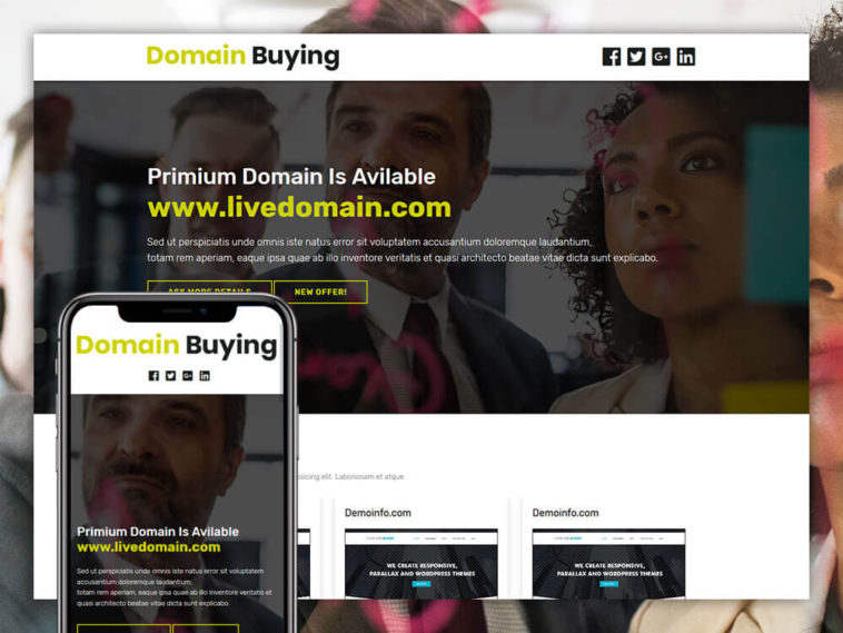 free domain template